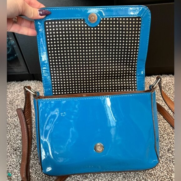 Kate Spade Kingsbury Park Randi -Aqua Blue EUC Includes Generic Dust Bag - Picture 4 of 14